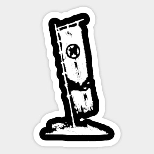 Ghost of tsushima, flag (white) Sticker